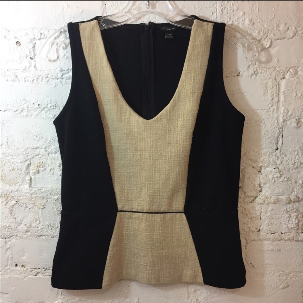 Ann Taylor Loft peplum top